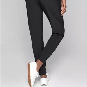 Athleta Soho Jogger in black, unlined